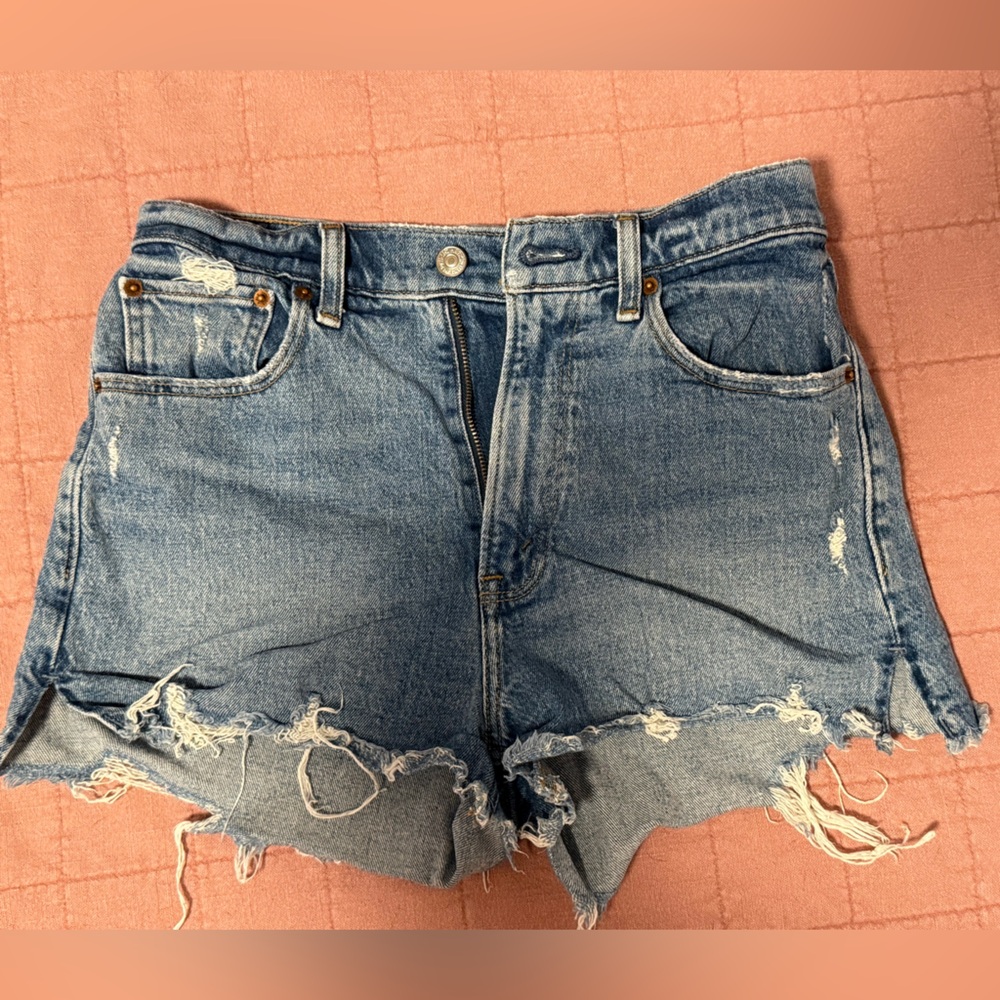 Abercrombie & Fitch The Mom Short High Rise Size 26/2